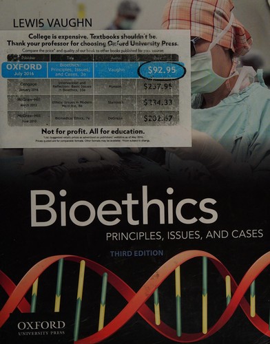 Bioethics — Lewis Vaughn (2017)