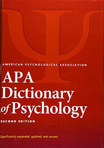 APA Dictionary of Psychology — Gary R. VandenBos et al. (2015)