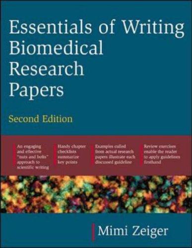 Essentials of Writing Biomedical Research Papers. Second Edition — Mimi Zeiger (2000)