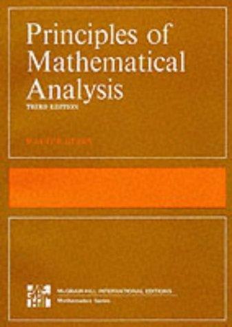 Principles of Mathematical Analysis — Walter Rudin (1976)