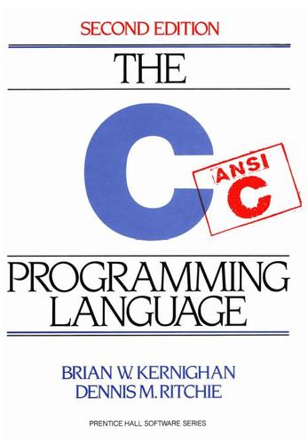 The C Programming Language — Brian W. Kernighan et al. (1988)