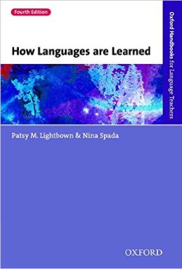 How Languages are Learned — Patsy Lightbown et al. (2013)