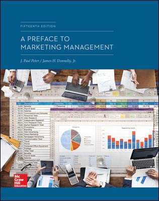 A Preface to Marketing Management — J. Paul Peter et al. (2018)