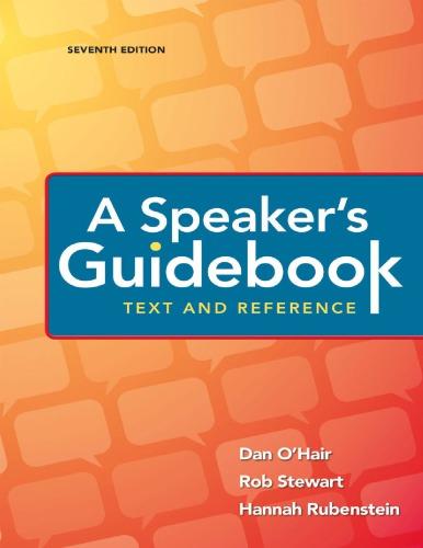 A Speaker's Guidebook: Text and Reference — Dan O'Hair et al. (2017)