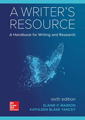 A Writer's Resource 5e MLA 2016 UPDATE — Kathleen Blake Yancey, Professor et al. (2016)