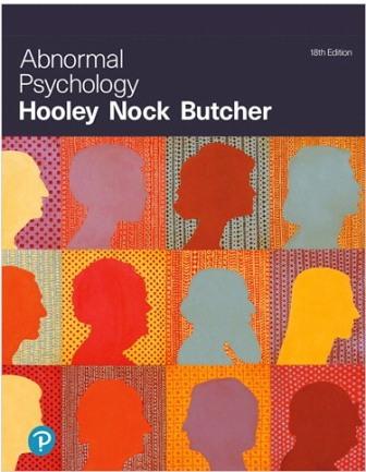 Abnormal Psychology — Jill M. Hooley et al. (2021)