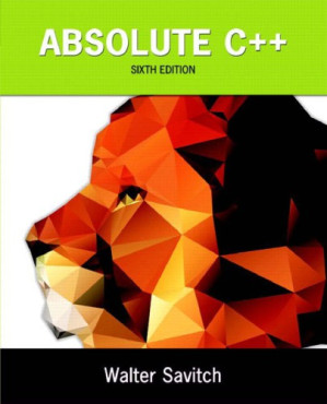 Absolute C++ 6th Edition - Walter Savitch, Kenrick Mock