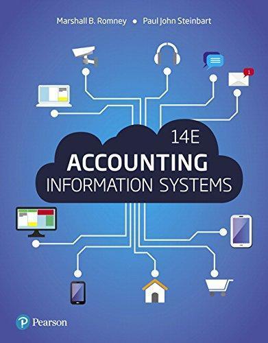 Accounting Information Systems — Marshall B. Romney et al. (2017)