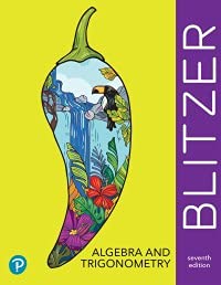 Algebra and Trigonometry — Robert Blitzer (2022)