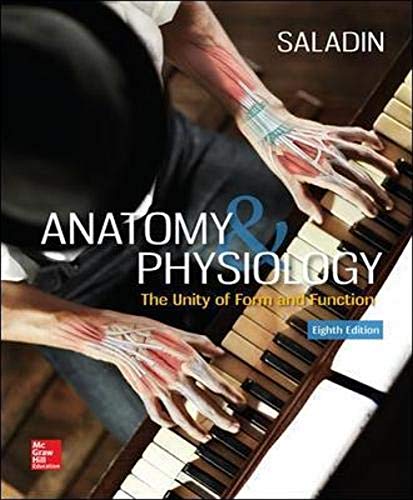 Anatomy & Physiology: The Unity of Form and Function — Kenneth S. Saladin, Dr. (2017)