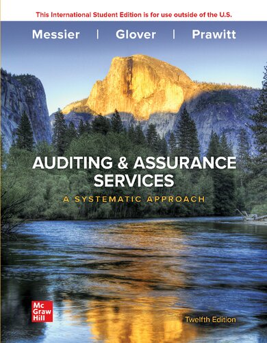Auditing & Assurance Services: A Systematic Approach — William F. Messier et al. (2022)