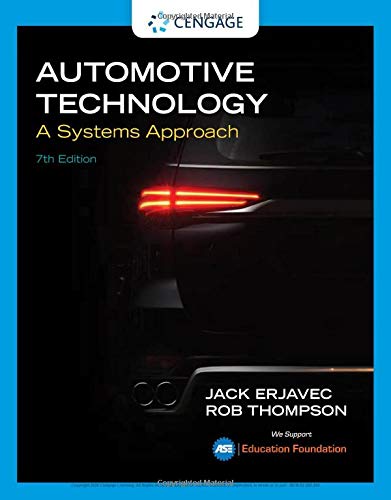 Automotive Technology: A Systems Approach — Jack Erjavec et al. (2018)