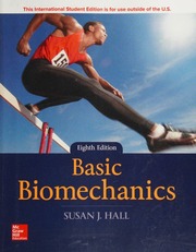 Basic Biomechanics — Susan Jean Hall (2018)