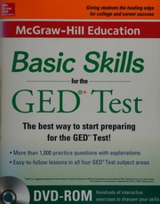 Basic Skills for the GED Test (2015)