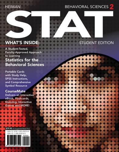 Behavioral Sciences STAT — Gary Heiman (2014)