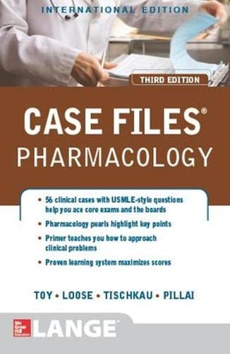 Case Files Pharmacology — Toy (2013)
