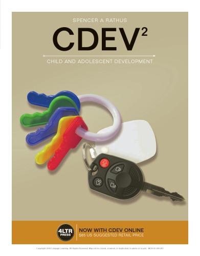 CDEV (with CDEV Online, 1 Term (6 Months) Printed Access Card) — Spencer A. Rathus (2017)