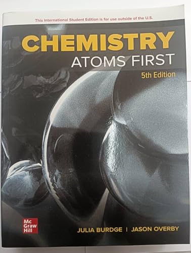 Chemistry: Atoms First — Julia Burdge et al. (2023)