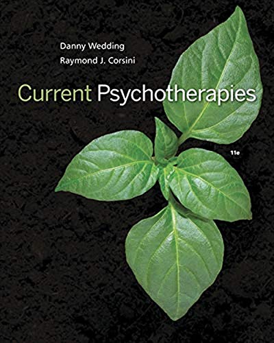 Current Psychotherapies — Danny Wedding et al. (2018)