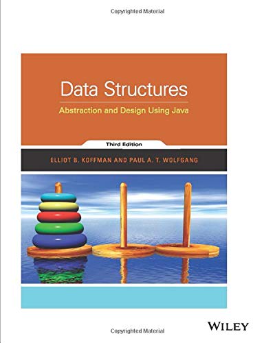 Data Structures: Abstraction and Design Using Java — Elliot B. Koffman et al. (2015)