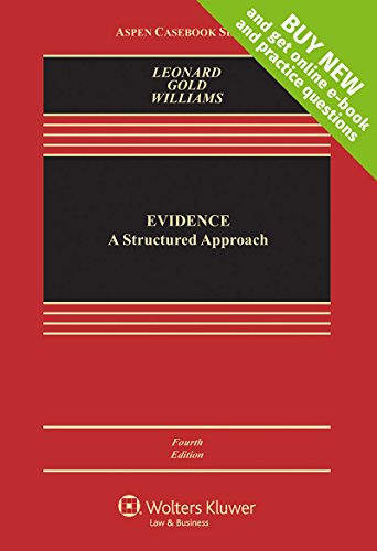 Evidence: A Structured Approach — David P. Leonard et al. (2016)