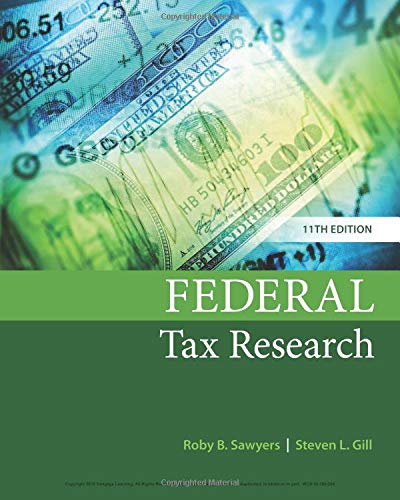 Federal Tax Research — Roby Sawyers et al. (2017)