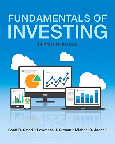 Fundamentals of Investing — Lawrence J. Gitman et al. (2017)