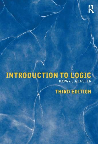 Introduction to Logic — Harry J. Gensler (2017)