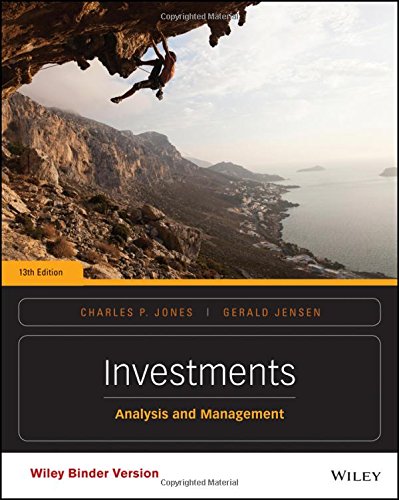 Investments: Analysis and Management — Jones et al. (2016)