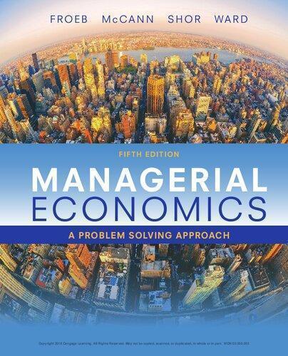 Managerial Economics — Luke M. Froeb et al. (2017)