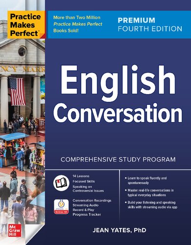 Practice Makes Perfect: English Conversation, Premium Fourth Edition — Jean Yates (2025)