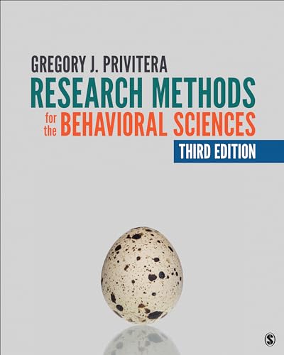 Research Methods for the Behavioral Sciences — Gregory J. Privitera (2019)