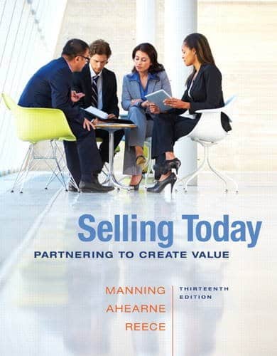 Selling Today: Partnering to Create Value — Gerald L. Manning et al. (2015)