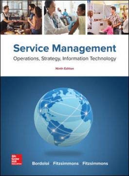 Service Management: Operations, Strategy, Information Technology — Sanjeev Bordoloi et al. (2018)