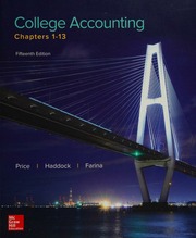 College Accounting — John Ellis Price (2017)
