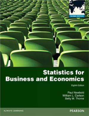 Statistics for Business and Economics — Paul Newbold et al. (2013)