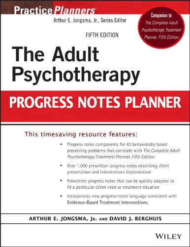 The Adult Psychotherapy Progress Notes Planner — David J. Berghuis et al. (2014)