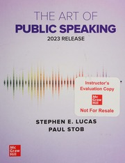 The Art of Public Speaking — Stephen Lucas et al. (2022)