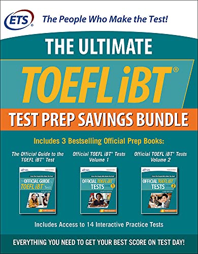 ULTIMATE TOEFL TEST PREP SAVINGS BUNDLE, THIRD EDITION. — ETS. ETS (2020)