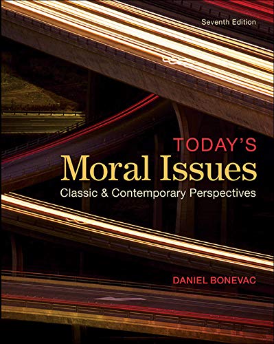 Today's Moral Issues: Classic and Contemporary Perspectives — Daniel Bonevac (2012)