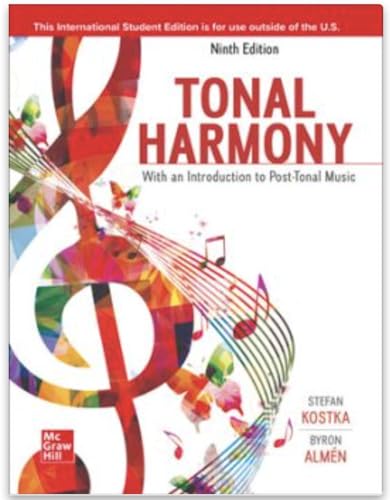 Tonal Harmony — Stefan Kostka et al. (2023)