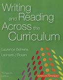 Writing and Reading Across the Curriculum — Laurence Behrens et al. (2016)