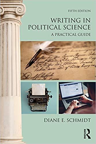 Writing In Political Science A Practical Guide 5Th Edition — Diane E. Schmidt et al. (2019)