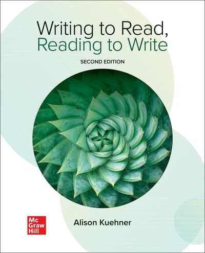 Writing to Read, Reading to Write — Alison Kuehner (2022)